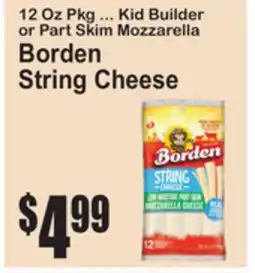 SuperFresh Borden String Cheese offer
