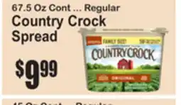 SuperFresh Country Crock Spread offer