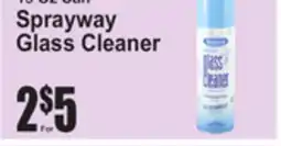 SuperFresh Sprayway Glass Cleaner offer