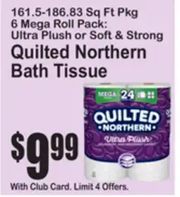 SuperFresh Quilted Northern Bath Tissue offer
