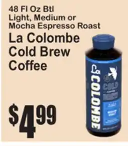 SuperFresh La Colombe Cold Brew Coffee offer