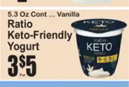 SuperFresh Ratio Keto-Friendly Yogurt offer