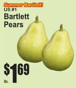 SuperFresh US #1 Bartlett Pears offer