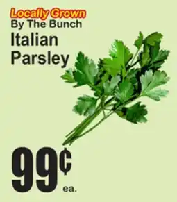 SuperFresh Locally Grown By The Bunch Italian Parsley offer