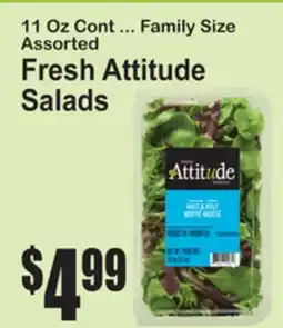 SuperFresh Fresh Attitude Salads offer