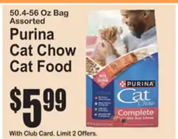 SuperFresh Purina Cat Chow Cat Food offer