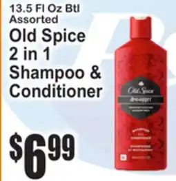SuperFresh Old Spice 2 in 1 Shampoo & Conditioner offer