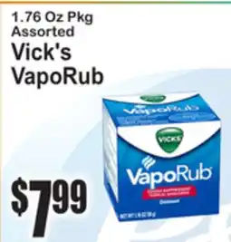 SuperFresh Vick's VapoRub offer