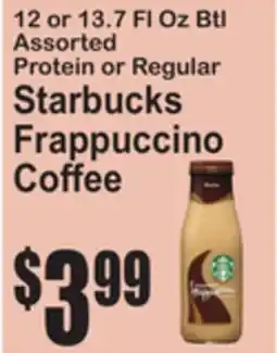 SuperFresh Starbucks Frappuccino Coffee offer