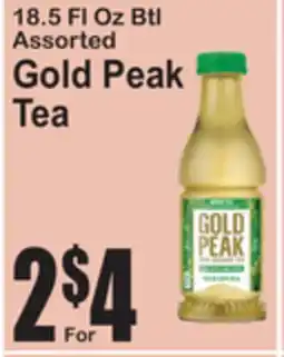 SuperFresh Gold Peak Tea offer