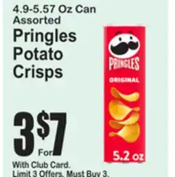 SuperFresh Pringles Potato Crisps offer