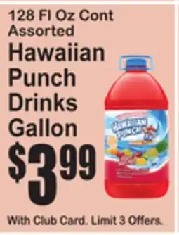 SuperFresh Hawaiian Punch Drinks Gallon offer