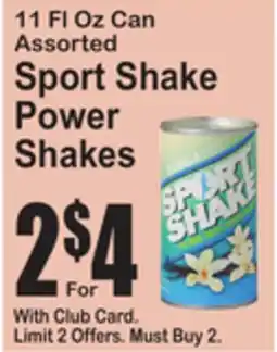 SuperFresh Sport Shake Power Shakes offer