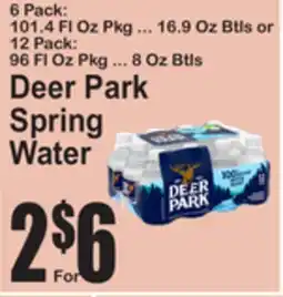 SuperFresh Deer Park Spring Water offer