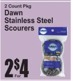 SuperFresh Dawn Stainless Steel Scourers offer