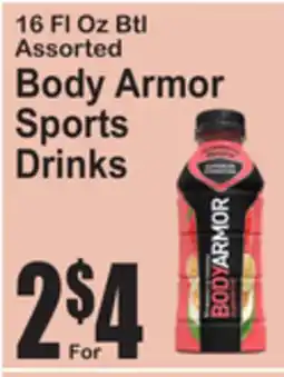 SuperFresh Body Armor Sports Drinks offer