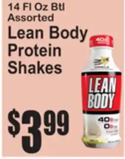 SuperFresh 14 Fl Oz Btl Assorted Lean Body Protein Shakes offer