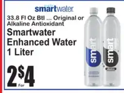 SuperFresh Smartwater Enhanced Water offer
