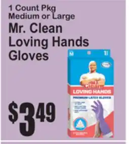 SuperFresh Mr. Clean Loving Hands Gloves offer