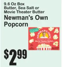 SuperFresh Newman's Own Popcorn offer