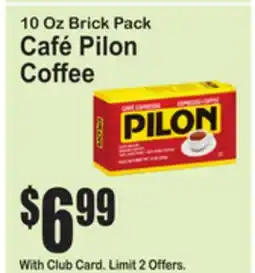SuperFresh 10 Oz Brick Pack Café Pilon Coffee offer