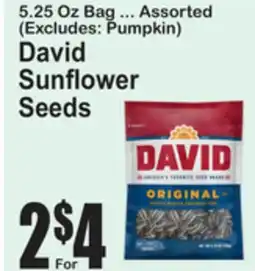 SuperFresh David Sunflower Seeds offer