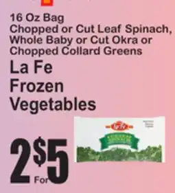 SuperFresh La Fe Frozen Vegetables offer