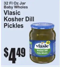 SuperFresh Vlasic Kosher Dill Pickles offer