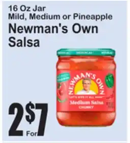 SuperFresh Newman's Own Salsa offer
