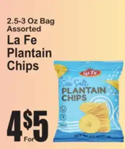 SuperFresh La Fe Plantain Chips offer