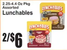 SuperFresh Assorted Lunchables offer