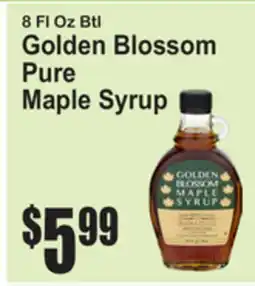 SuperFresh 8 Fl Oz Btl Golden Blossom Pure Maple Syrup offer