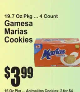 SuperFresh Gamesa Marias Cookies offer