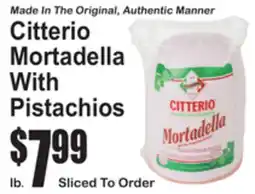 SuperFresh Citterio Mortadella With Pistachios offer
