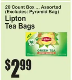 SuperFresh Lipton Tea Bags offer