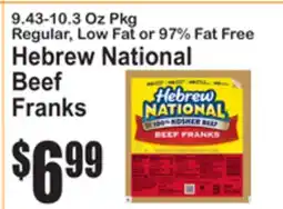 SuperFresh Hebrew National Beef Franks offer