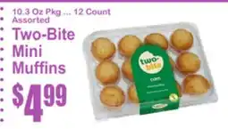 SuperFresh Two-Bite Mini Muffins offer