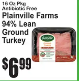 SuperFresh Plainville Farms 94% Lean Ground Turkey offer