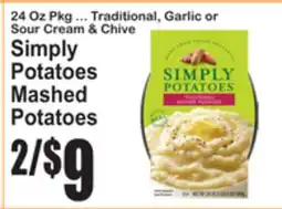 SuperFresh Simply Potatoes Mashed Potatoes offer