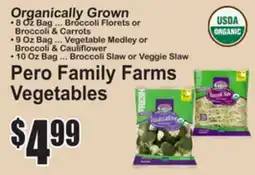 SuperFresh Pero Family Farms Vegetables offer