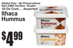 SuperFresh Ithaca Hummus offer