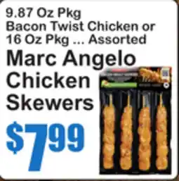 SuperFresh Marc Angelo Chicken Skewers offer