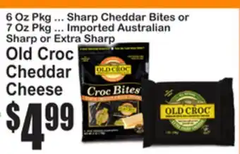 SuperFresh Old Croc Cheddar Cheese offer