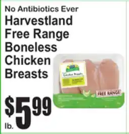 SuperFresh Harvestland Free Range Boneless Chicken Breasts offer