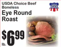 SuperFresh USDA Choice Beef Boneless Eye Round Roast offer
