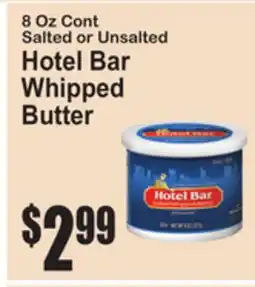 SuperFresh 8 Oz Cont Salted or Unsalted Hotel Bar Whipped Butter offer