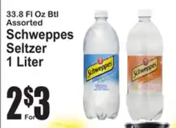 SuperFresh Schweppes Seltzer offer