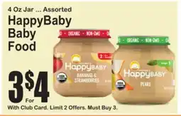 SuperFresh HappyBaby Baby Food offer