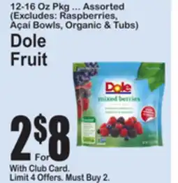SuperFresh Dole Fruit offer