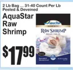 SuperFresh AquaStar Raw Shrimp offer